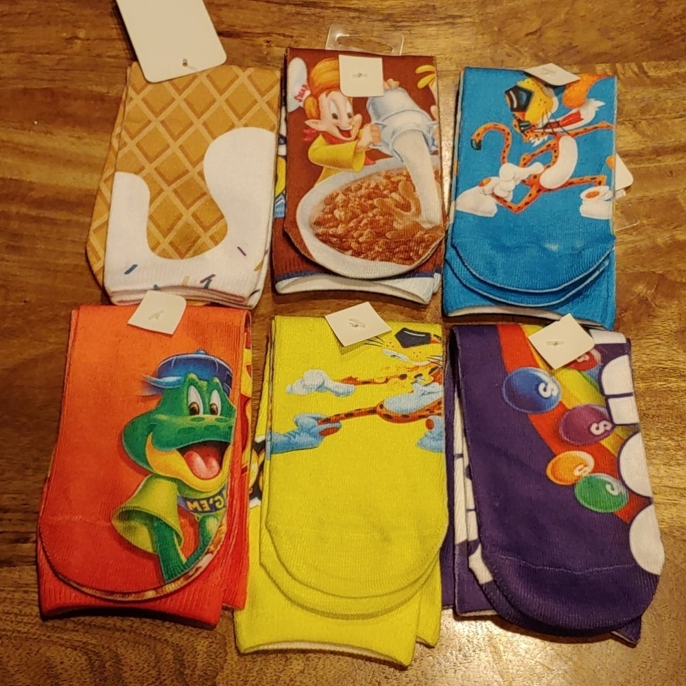 NEW Set of 5 Silly Socks